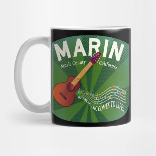 Marin County Music Mug